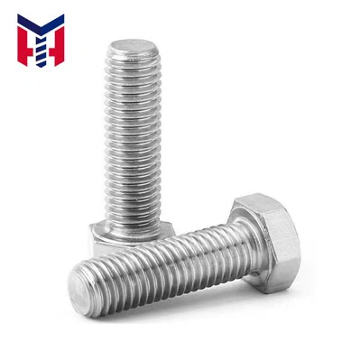 Sechseckschrauben aus rostfreiem Stahl